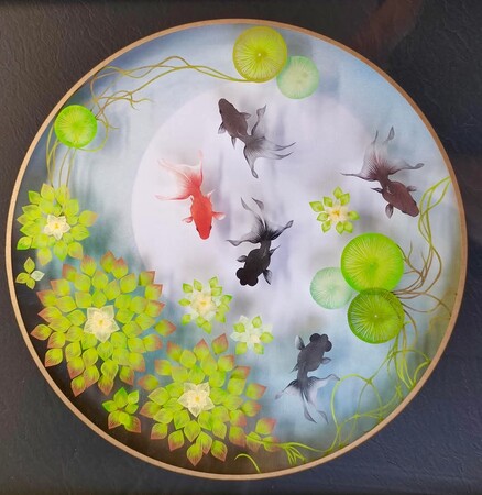 【阪神梅田本店】日本人に愛され続けてきた金魚。そんな金魚の愛くるしさを切り絵で表現する、黒川絵里奈の個展を開催いたします。