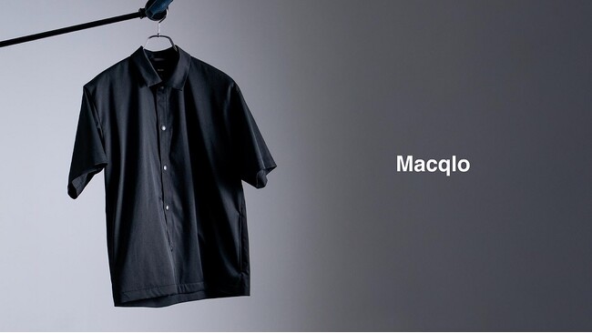 “黒×高機能”アパレル「Macqlo」、8/2(火)よりONE FUKUOKA BLDG.にて期間限定オープン!!