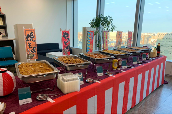 社内イベントの新定番「お祭りケータリングプラン」の問い合わせが急増中!