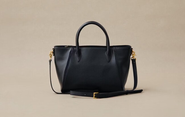 Made in 瀬戸内の”オリーブレザー”を贅沢に使用した、「オリーブレザー舟形2wayバッグ」登場