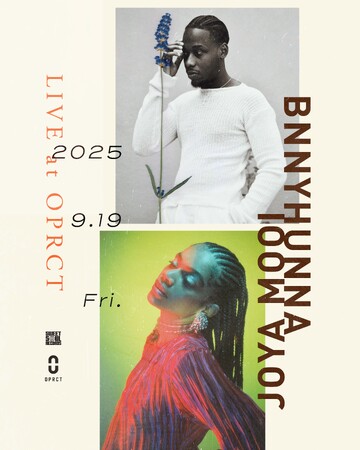 オランダ発・新世代R&B／ソウルシーン注目のアーティスト Bnnyhunna × Joya Mooi が、9/19（金）東京OPRCTでライブ開催！