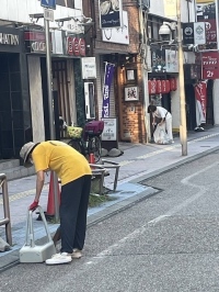 静岡市でゴミ拾い・朝清掃活動 ～ 7月26日に国際サイエントロジー・ボランティア静岡支部により実施