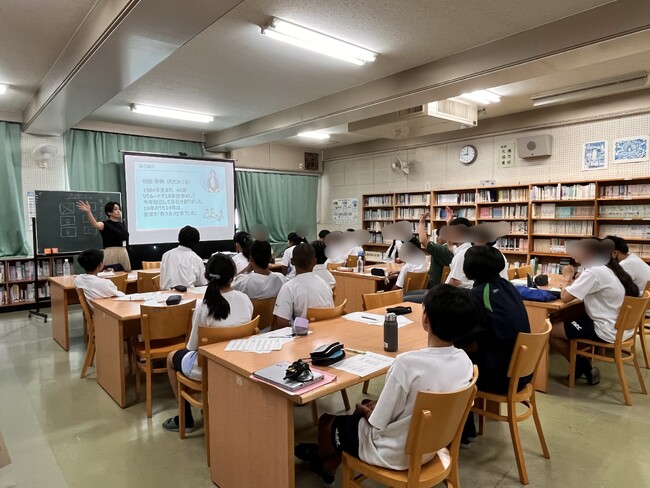 名古屋市立八幡中学校開催｜体験型職業人講話「JOBfes」に参加しました