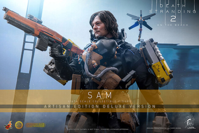 ホットトイズによる『DEATH STRANDING 2』1/6スケールフィギュアが発売決定！小島秀夫監督の監修の元、主人公サムを立体化。