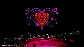 ドローンショー画像