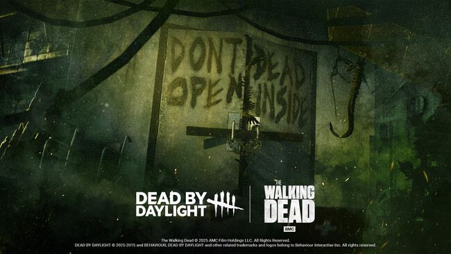 最強タッグ！『Dead by Daylight』にて大ヒットTVシリーズ『ウォーキング・デッド』チャプターが発売