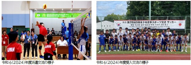 日韓国交正常化60周年記念事業　第29回日韓青少年夏季スポーツ交流　日本選手団を全北特別自治道へ派遣！韓国選手団を岐阜県で受入！