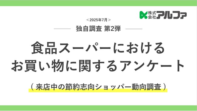 節約志向ショッパーを動かす購買要因をリサーチで可視化