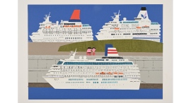 柳原良平のゆかりの地をめぐるガイドツアー「柳原良平の船と横浜をめぐる旅」を開催します