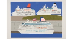 柳原良平のゆかりの地をめぐるガイドツアー「柳原良平の船と横浜をめぐる旅」を開催します