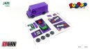 カスタムシール付きのミニカー『FUNBOO』 カスタムシール付きのミニカー『FUNBOO』