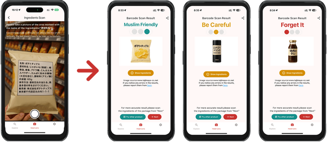 日本の食をハラール観点で可視化するAI搭載サービス「Halal Lens（ハラールレンズ）」を正式ローンチ
