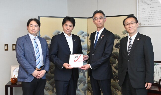 【京都府亀岡市】三井住友ファイナンス＆リース株式会社様より企業版ふるさと納税のご寄附をいただきました