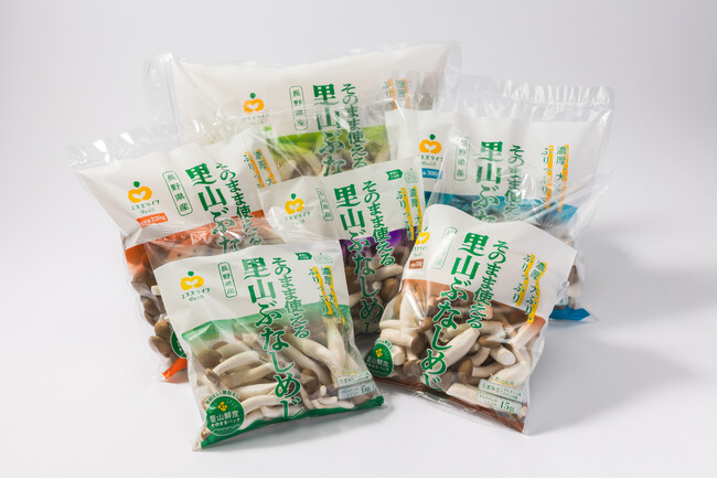 里山から未来へ、万博から世界へ　カットぶなしめじの生産や、おいしさ、使いやすさを見て感じて体感 ミスズライフ　大阪・関西万博出展