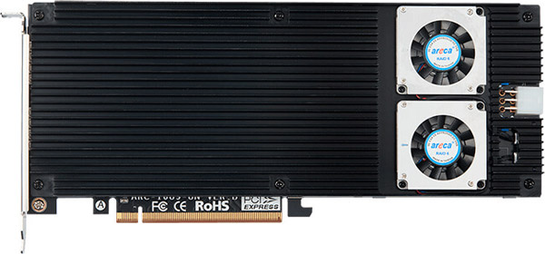 台湾Areca Technology社製RAIDカード「ARC-1689-8N」の取り扱いを開始