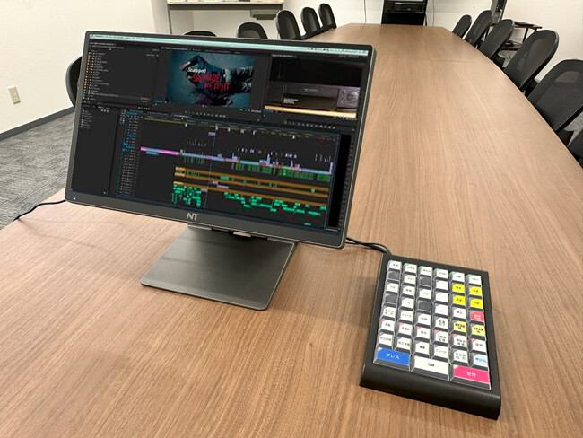 長野テクトロン、発光キーボード制御による視覚的コミュニケーション技術を実現