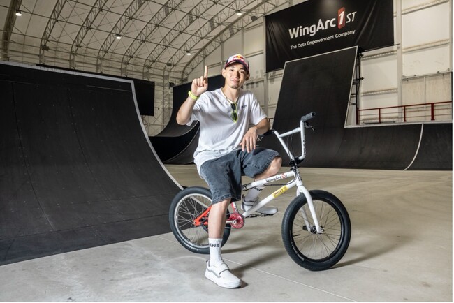 BMXフリースタイル中村輪夢選手と所属スポンサー契約を2029年まで更新『データ活用の力を借り、世界一のライダーになれるよう』