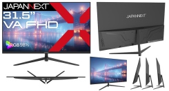 JAPANNEXTが31.5インチのVAパネルを搭載したフルHD液晶モニターをECサイト限定 23,980円で8月1日(金)に発売