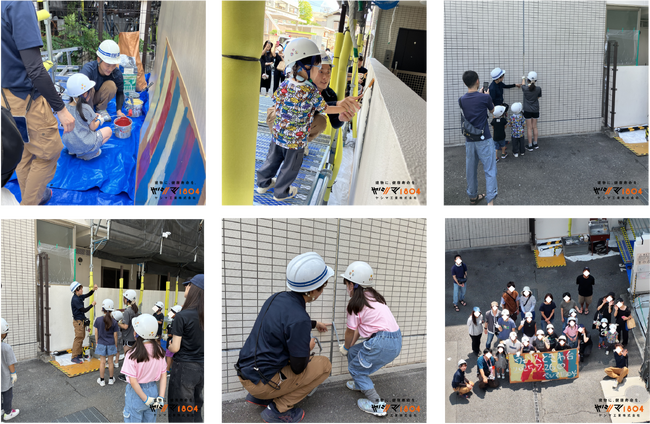 ヤシマ工業、子どもたちに工事の裏側を公開～ペンキ塗り＆シーリング体験で“建物の健康寿命”を学ぶ場に～