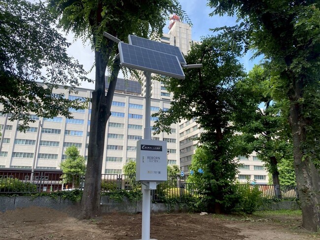 経済産業省に初導入！『未来の街路灯』で脱炭素と防災を同時に実現へ