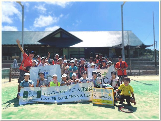 夏本番にのぞむ2日間の健闘！ 「サマージュニアテニスキャンプ2025」が無事終了。