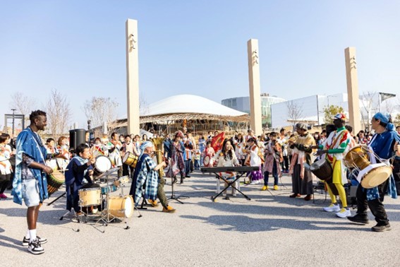 「いのちの祭り～World Life Band～Vol.3」大阪・関西万博「いのちパーク」にて開催！山本能楽堂「水の輪」の続編「時の輪」を初お披露目