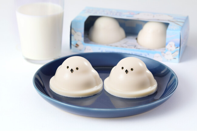 ぷるぷるプリンで“雪の妖精”シマエナガを表現　北海道産牛乳を使用の「シマエナガぷるぷるみるくぷりん」8月4日（月）より北海道限定で新発売