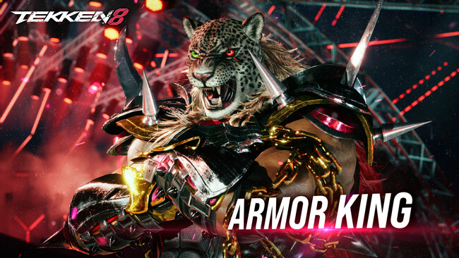 『鉄拳8』第7弾追加プレイアブルキャラクター「アーマーキング」ゲームプレイトレイラー公開！第8弾で登場予定の新キャラクター「ミアリズ」も解禁！