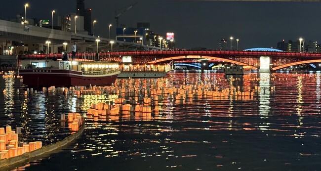 令和7年8月16日（土）「隅田川とうろう流し」開催　浅草松屋、浅草文化観光センターで販売