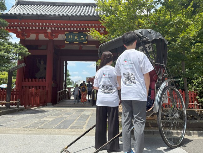 訪日外国人向け医療検索サービス「MEDSEEK（メドシーク）」観光地・浅草でユニークな広報活動を開始