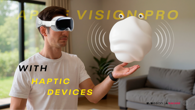 Apple Vision Proと触覚デバイスの連携による新たな没入体験を開発