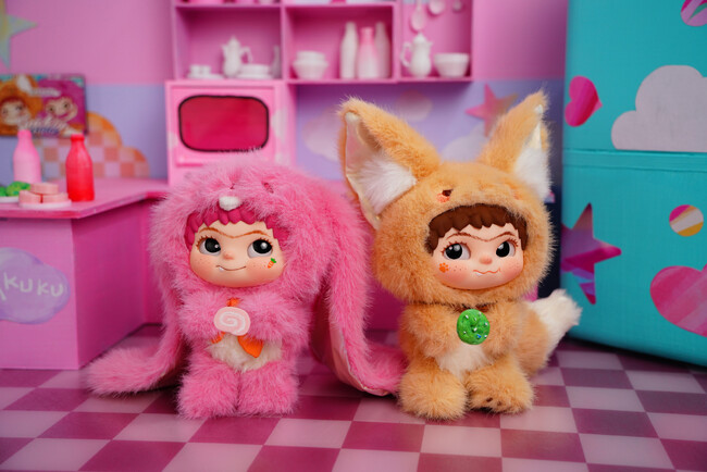 【新商品】アジアで人気のブラインドトイ・ぬいぐるみ『ワクク（WAKUKU）』第2弾『FOX＆BUNNY』がついに発売開始！