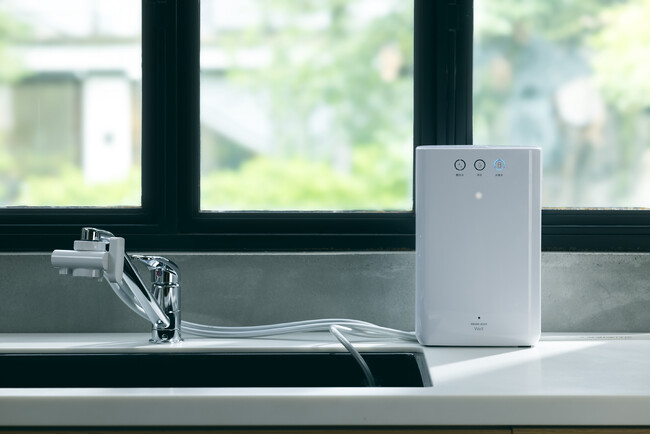 キッチンになじむミニマルデザインの整水器「TRIM ION Well」を9月1日よりオンライン限定で新発売