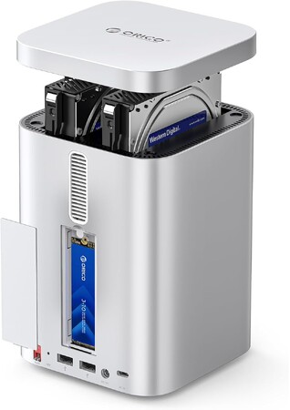 ORICOがM.2スロット内蔵の2ベイHDDエンクロージャー、「MiniTower」を1.2万円に大幅値下げ