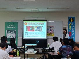 遠藤 まさ子先生による『自転車通学指導セミナー』 遠藤 まさ子先生による『自転車通学指導セミナー』