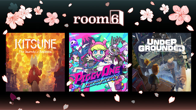 ドイツのゲームイベントgamescomにroom6が自社ブース初出展！『狐ト蛙ノ旅』『ピギーワン SUPER SPARK』『UNDERGROUNDED』ノベルティも