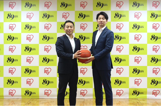 B.LEAGUE所属のプロバスケットボールチーム「仙台89ERS」のオフィシャルスポンサー契約締結