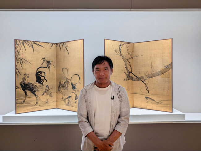 新発見！若冲と応挙による屏風絵　奇跡のコラボ誕生物語！躍動する鶏と神秘の鯉…合作の根拠は？どちらが先に？発注主は誰なのか？渡辺いっけいが謎多き真相に迫る！