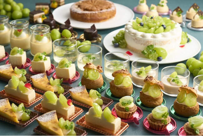 【リーガロイヤルホテル小倉】ホテル初開催！まるで宝石のようなスイーツに心躍る「Autumn Jewel ～シャインマスカットフェア～ 」