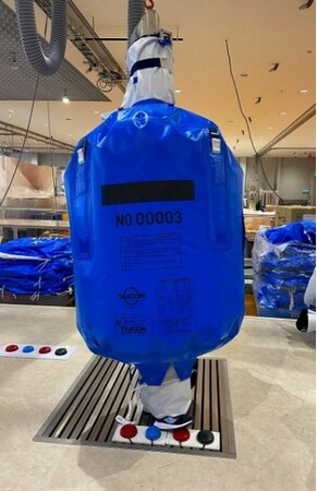 導電性フレキシブルコンテナバッグ「導電EVAタイコン」を独自開発
