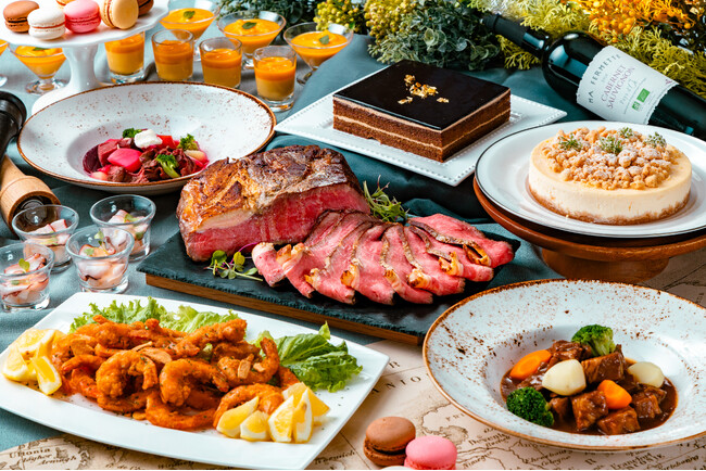 世界旅行気分を豊穣の秋に味わえる、五大陸の美食探訪「World Buffet Gourmet Journey - 世界の美食旅」を期間限定で開催