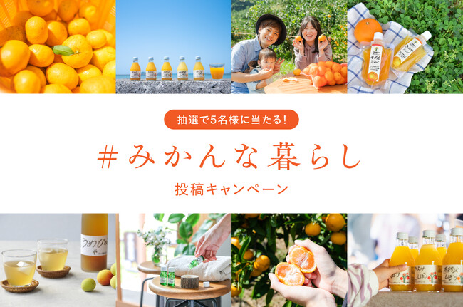 【和歌山有田】“#みかんな暮らし”をシェアしよう！伊藤農園がSNS投稿プレゼントキャンペーンを開催中！