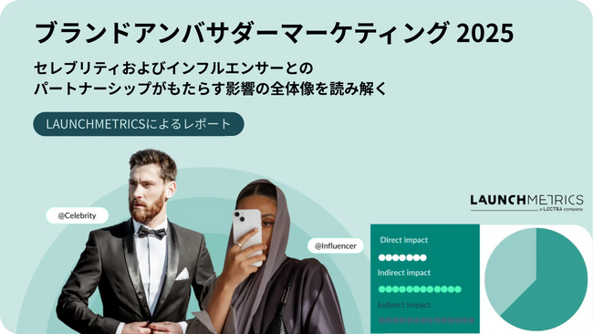 LAUNCHMETRICS データ＆インサイトレポート「ブランドアンバサダーマーケティング2025」を公開