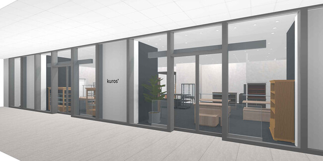 kuros’ ルミネ史上最大規模 ニュウマン高輪にPOP-UP SHOP出店