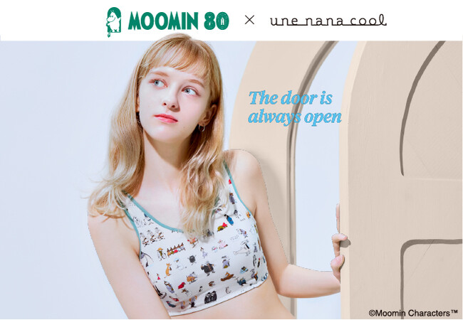 【2025/8/7 debut】「MOOMIN」× une nana cool コラボレーション