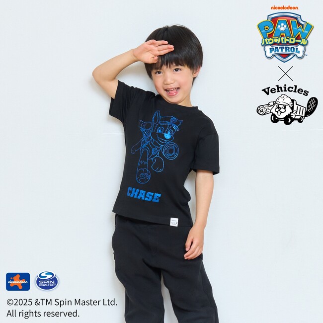 【親子で楽しむパウパトロールTシャツ】PAW Patrol公式ライセンスTシャツが楽天「Vehicles Store」より新登場！