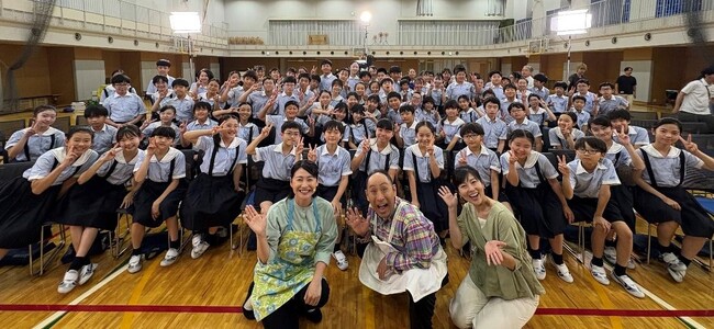 「キユーピー３分クッキング」63年の歴史で初！小学校での出張授業・公開収録を開催子供たちに食品ロス削減伝える！