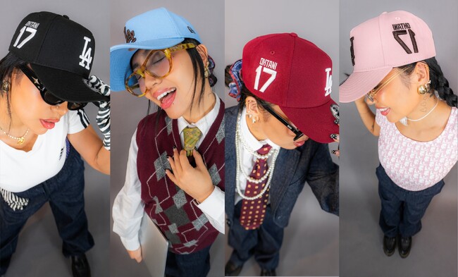 RIEHATA SPACELOV3 PACK 第二弾 RIEHATAがプロデュースするNEWERA(R)キャップ「大谷翔平カスタムコレクション」の予約販売を8月9日SPACELOV3オンラインストアで開始