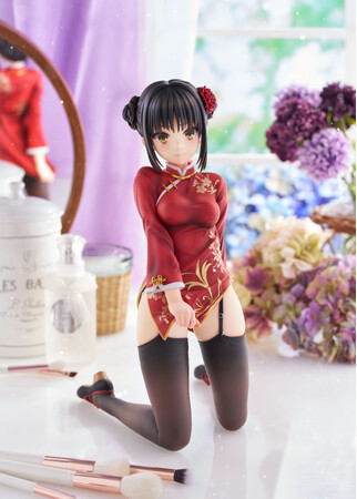 大人気ゲーム『喫茶ステラと死神の蝶』より、「四季ナツメ」が巨大フィギュアのチャイナ服姿で登場！ご予約受付開始！