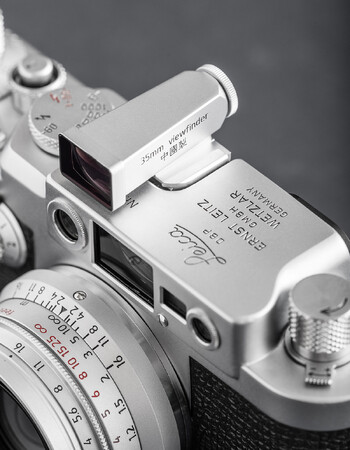 LIGHT LENS LAB 35mm 光学ビューファインダー「L-VF35WU / WEISU 復刻 シルバー」